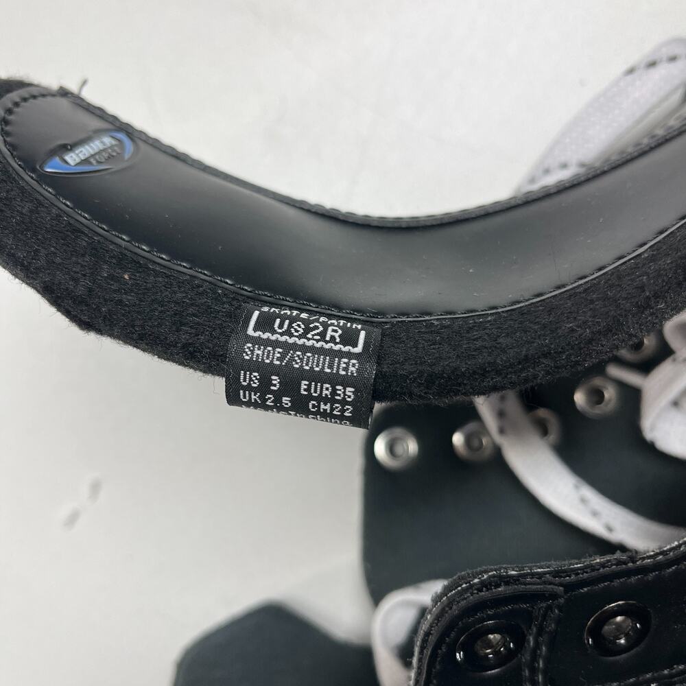 NEW W/BOX Bauer Elite Ice Hockey Skates 2R (US 3) Tuuk Fasteel Senior Sr - Picture 7 of 7